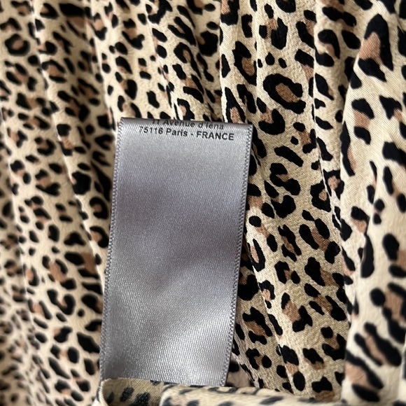 Zadig & Voltaire Leopard Print Dress Sz XS - Picture 10 of 16